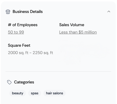 square feet company info