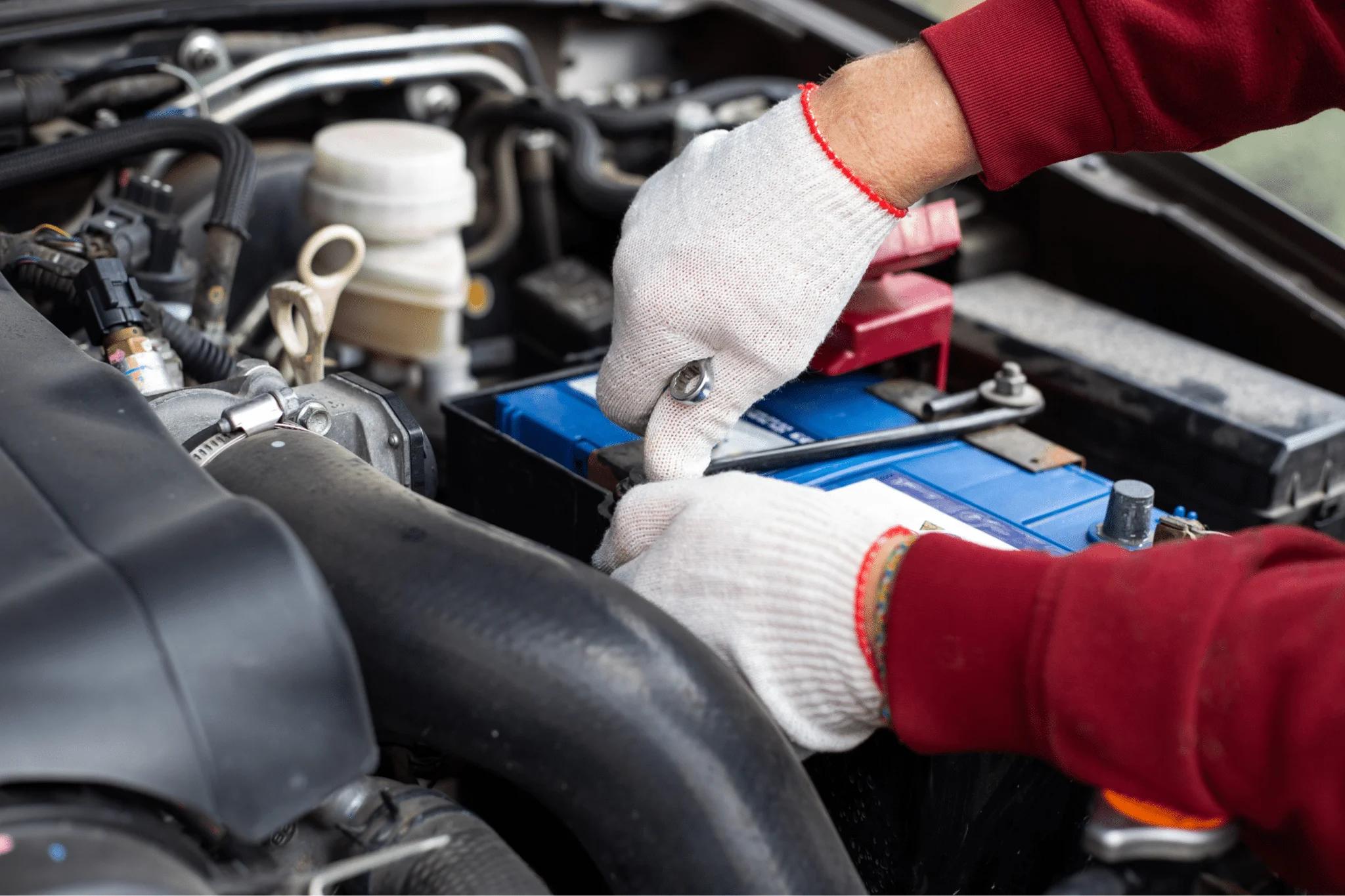 roadside mechanic battery and starter service