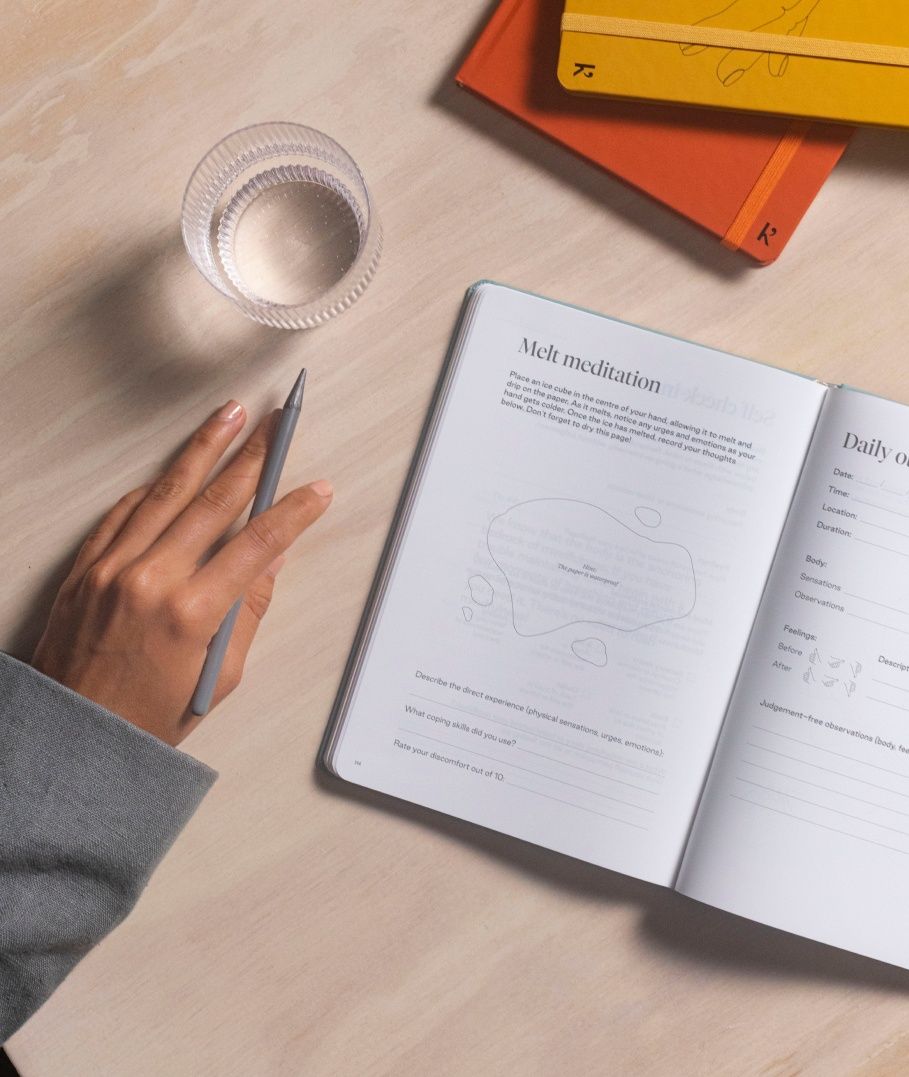 Reflection Pages – Capture insights and track your growth.