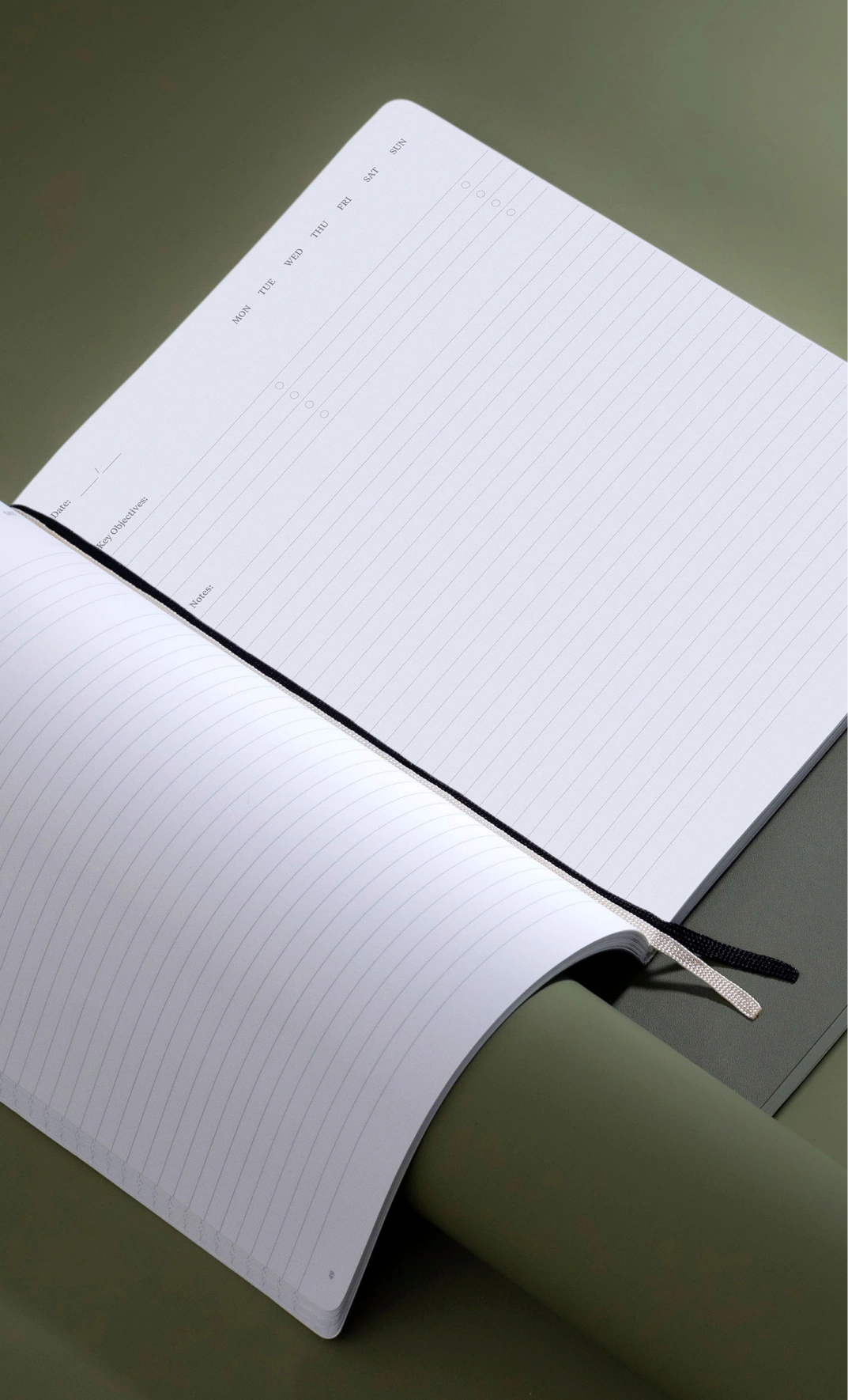 Index pages, contents spreads, and a sticker pack, so nothing gets lost and every note stays exactly where you need it.