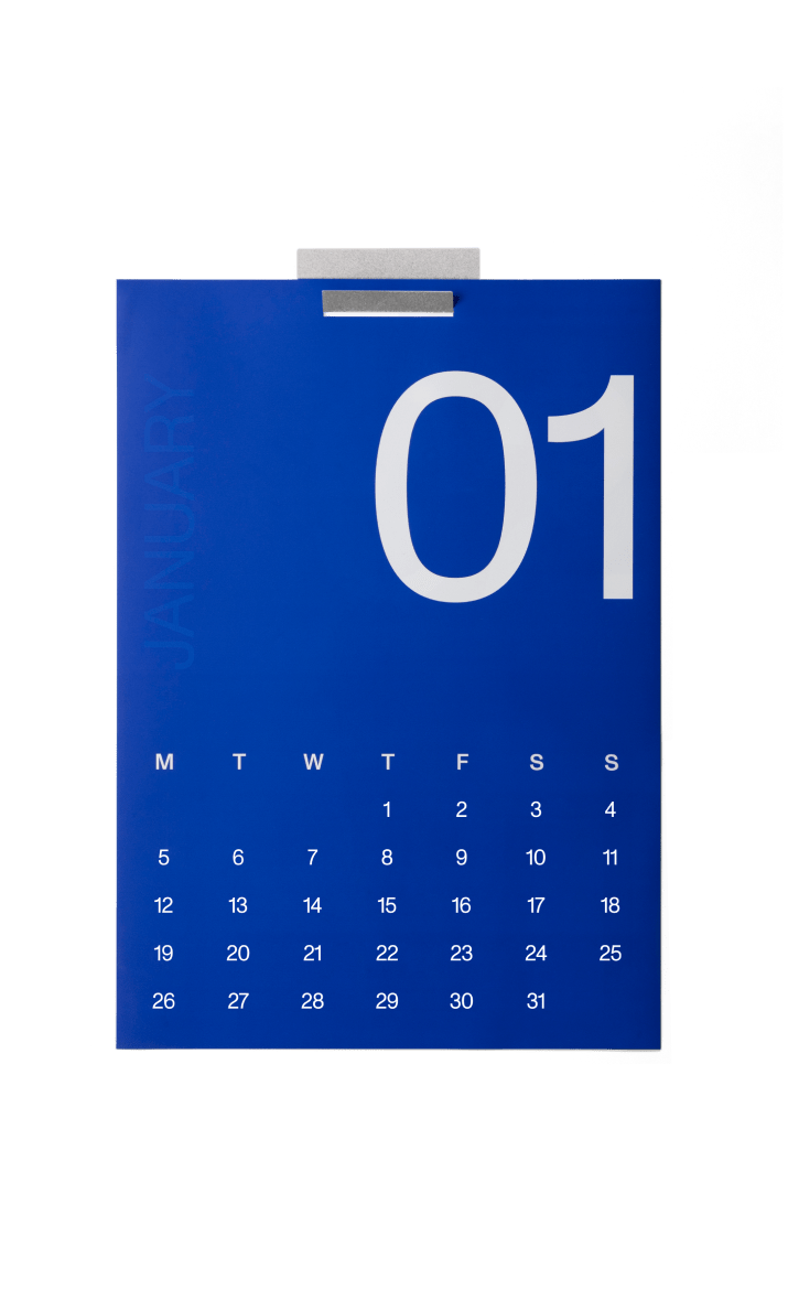 2026 Monthly Wall Calendar