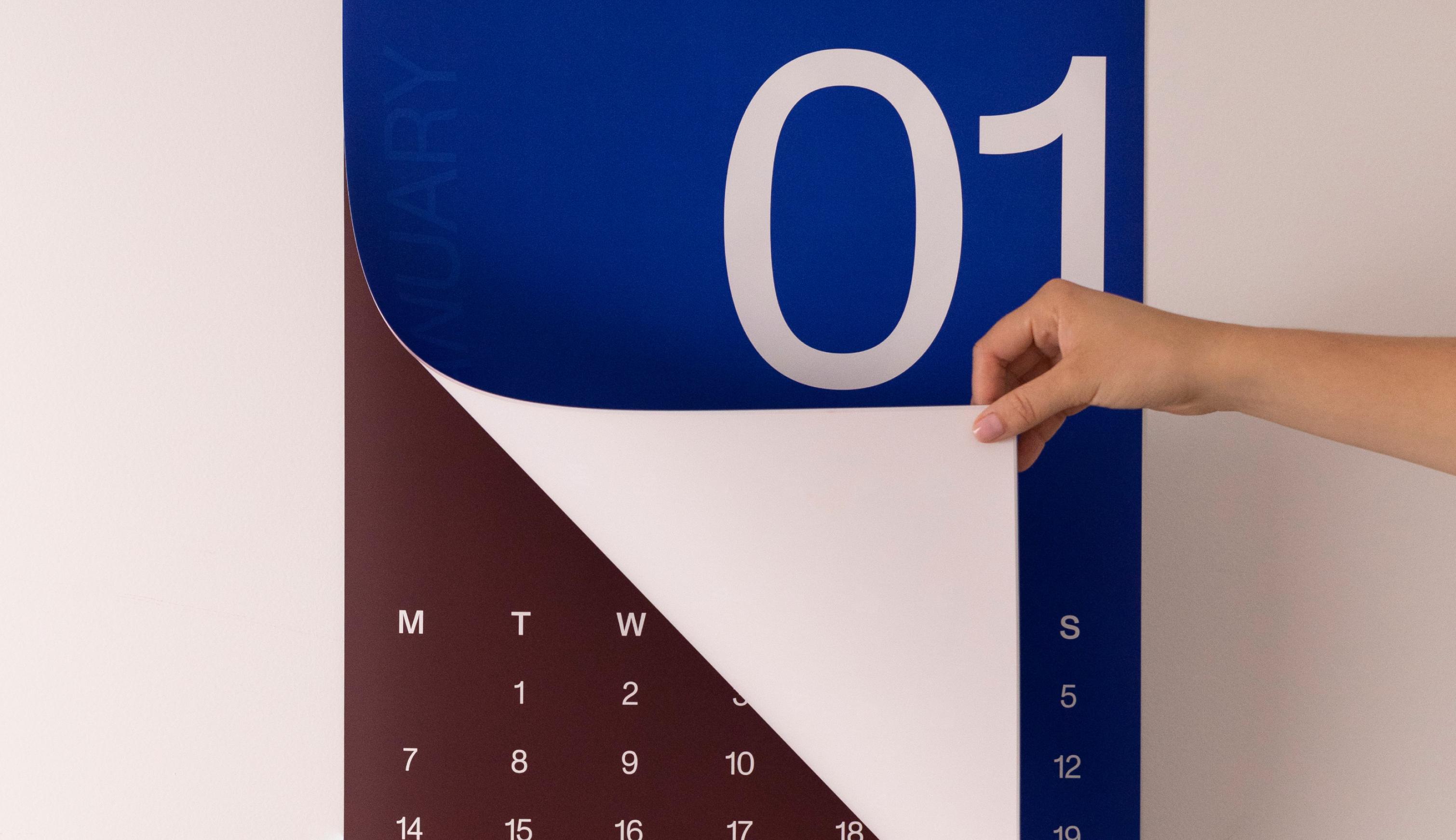 Karst Monthly Wall Calendar