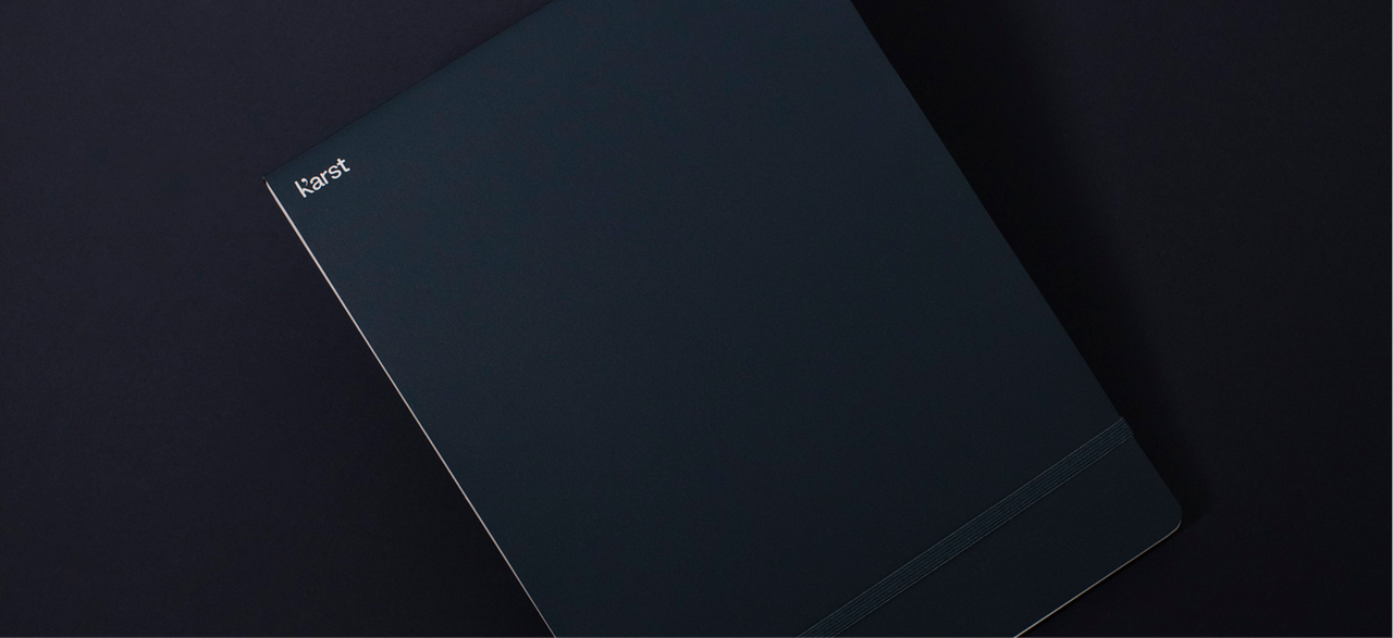 Karst product graphite on stone