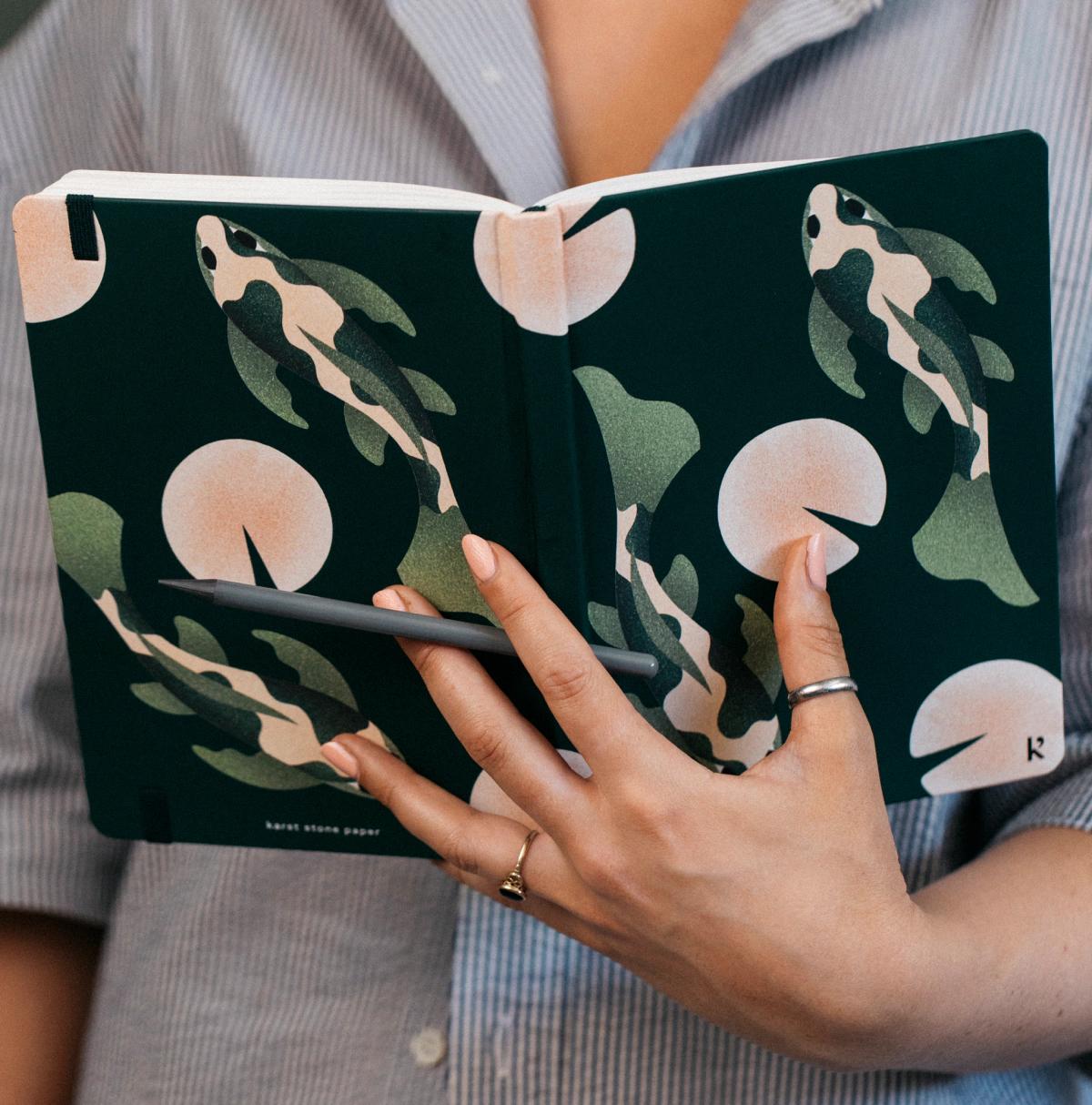 A tactile experience to build, write, and keep.