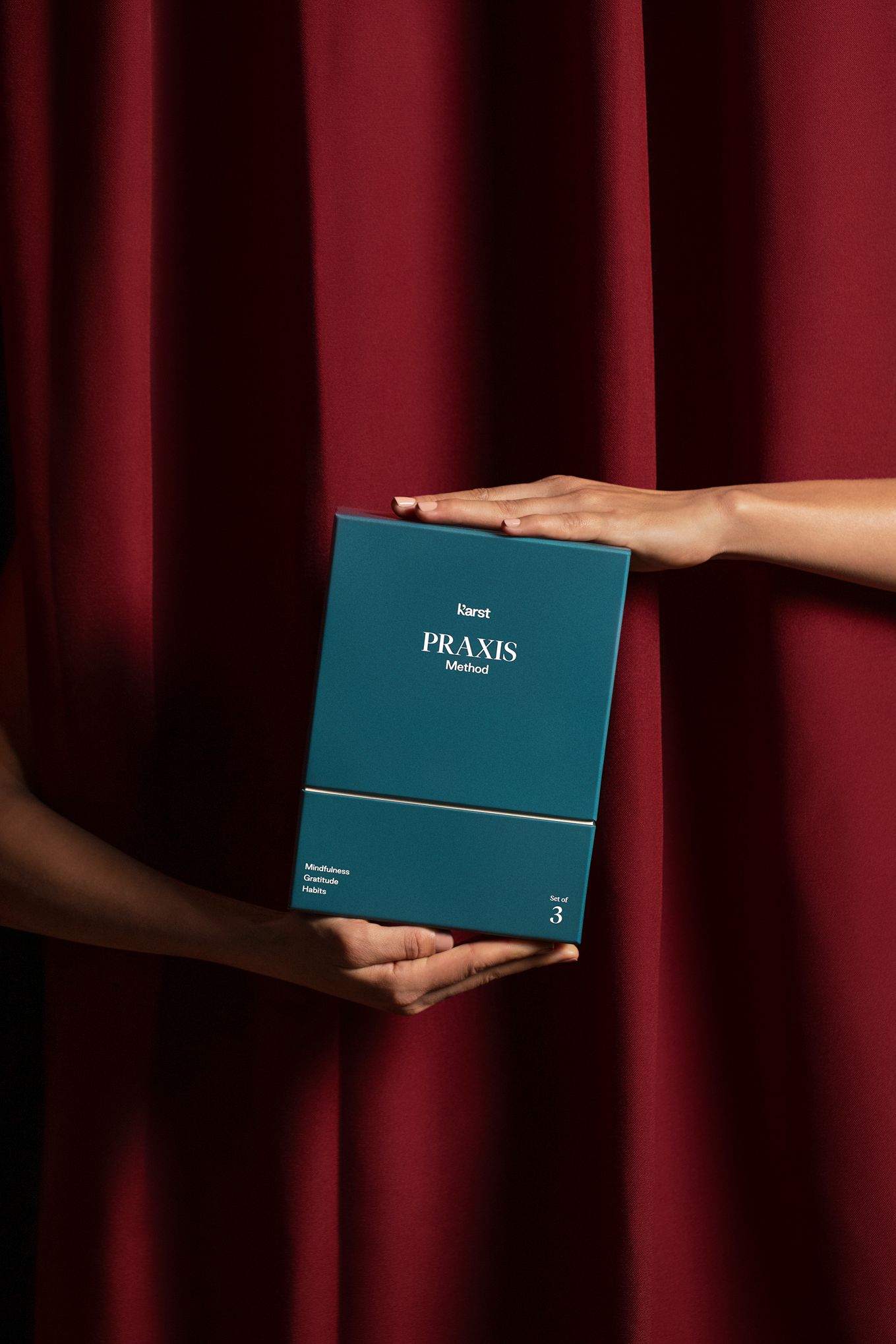 Books laid out on a table