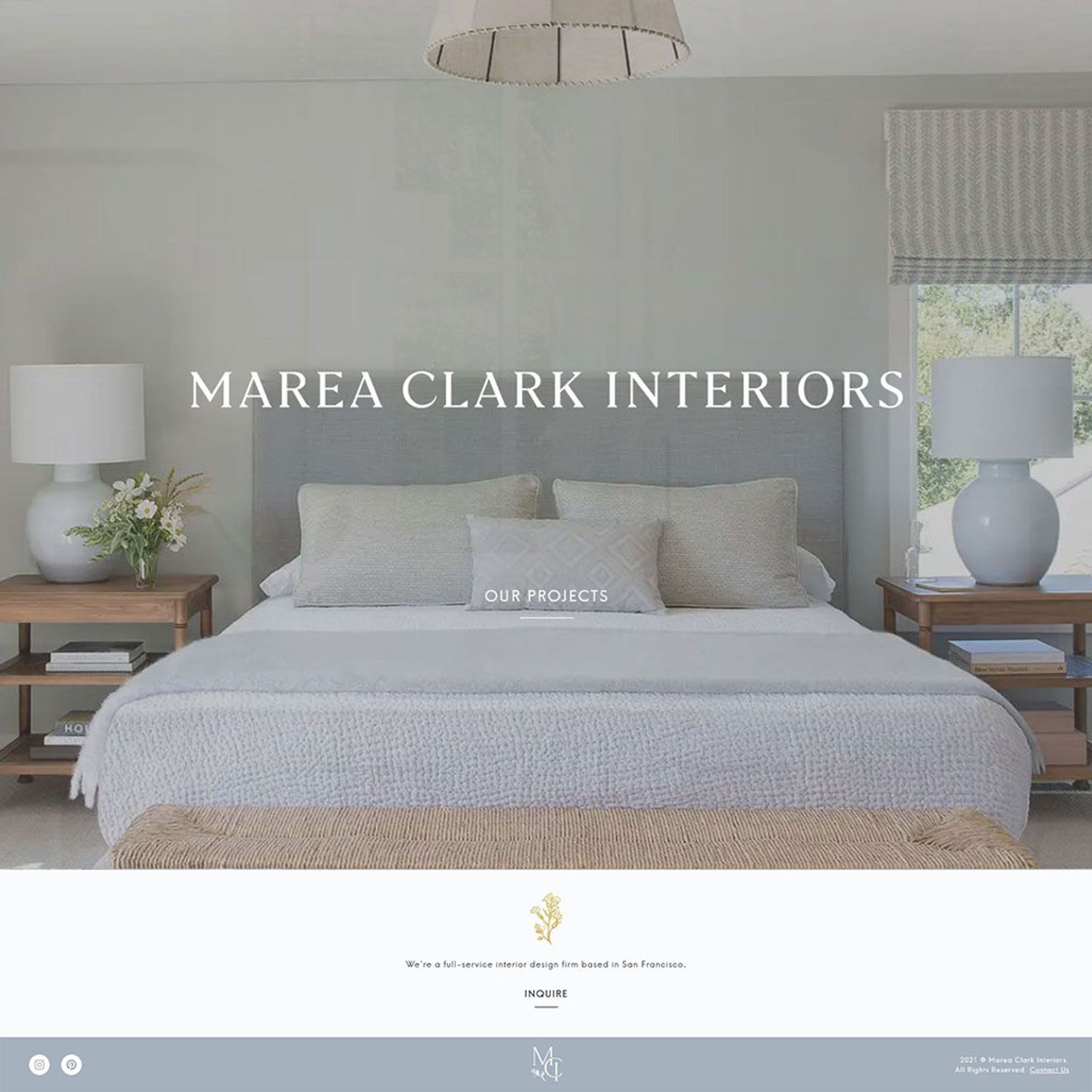 Marea Clark Interiors Homepage