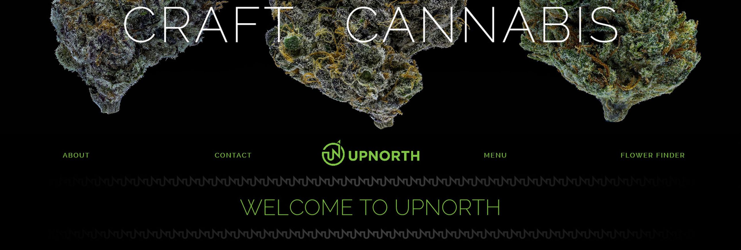 UpNorth Distribution Cannabis Website Design