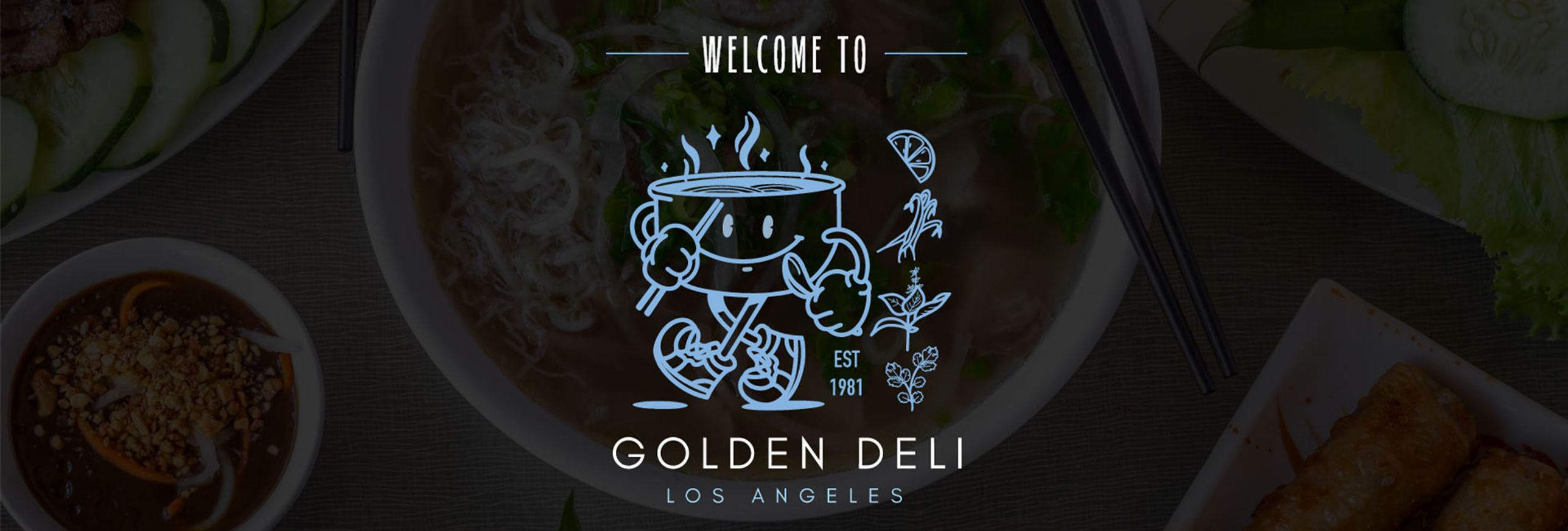 The Golden Deli Restaurant Website Design
