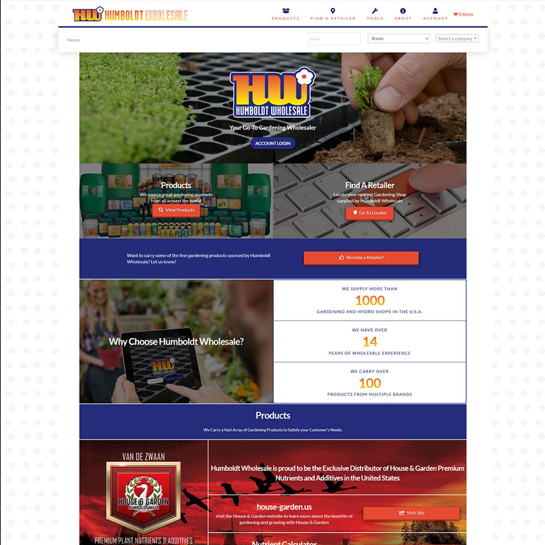 Humboldt Wholesale Homepage 1