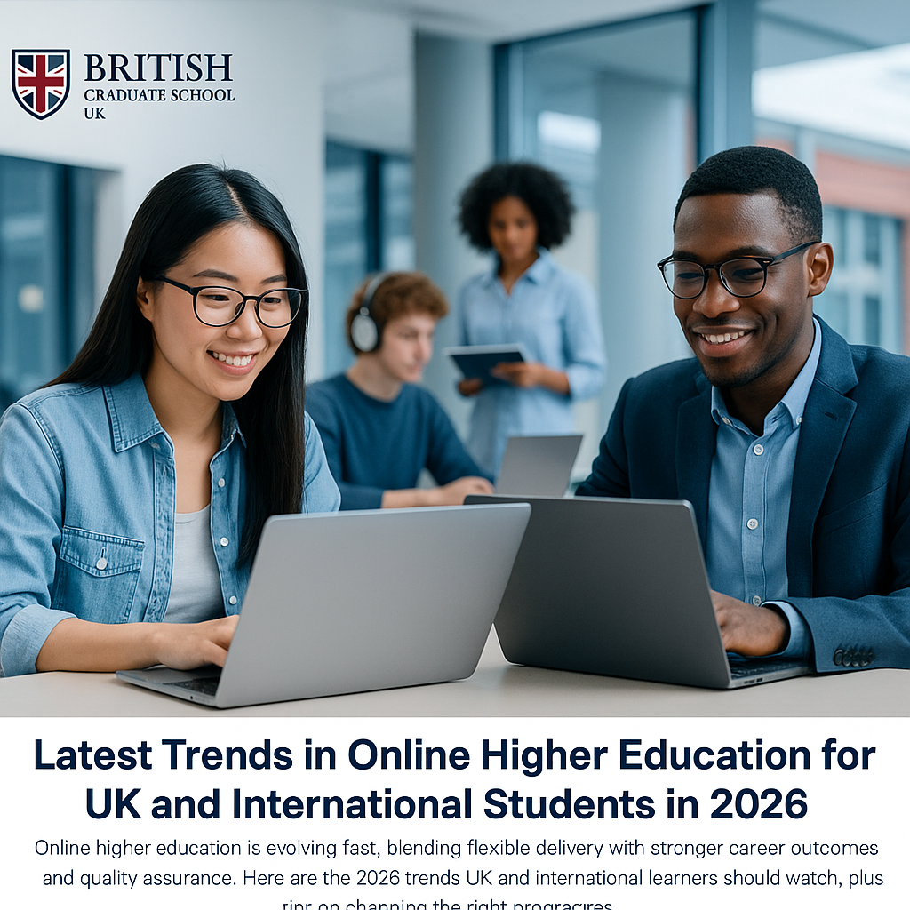 Latest Trends in Online Higher Education for UK and International Students in 2026