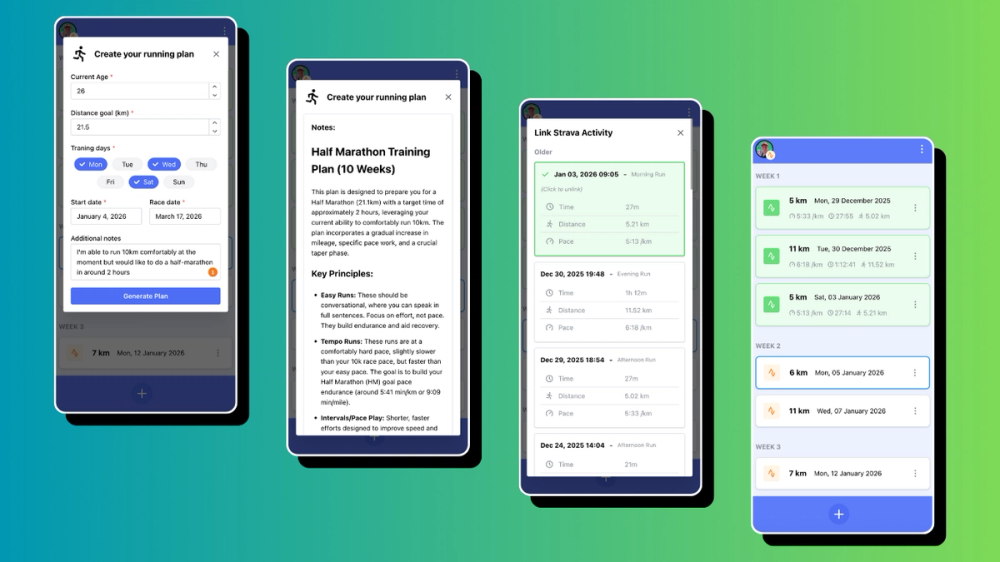 AI run planner + tracker
