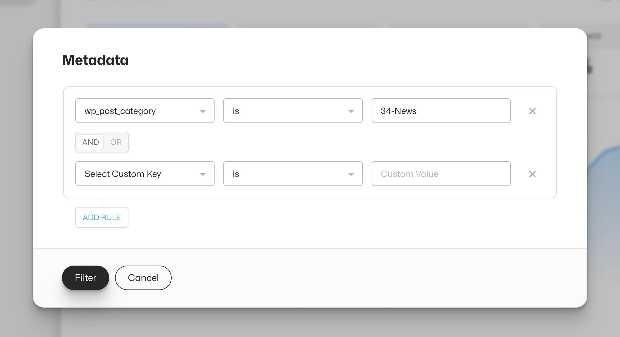 fullres advanced filters