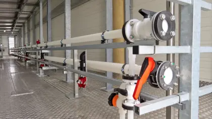 PVDF erijuhtumi torustik