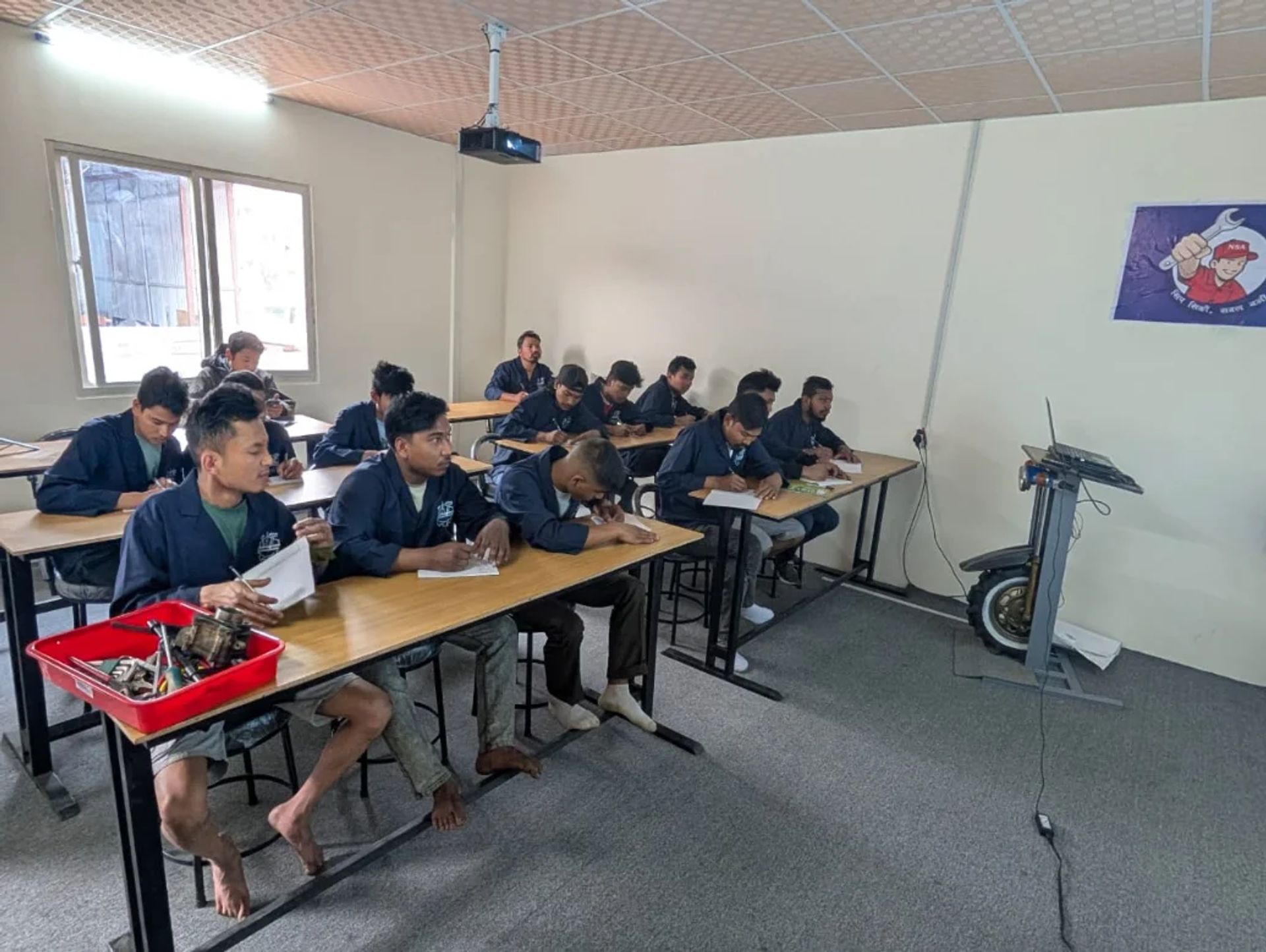 National Skills Academy workshop training