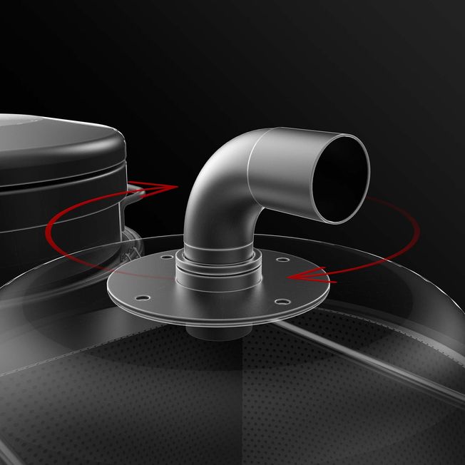 360° ROTATING INLET