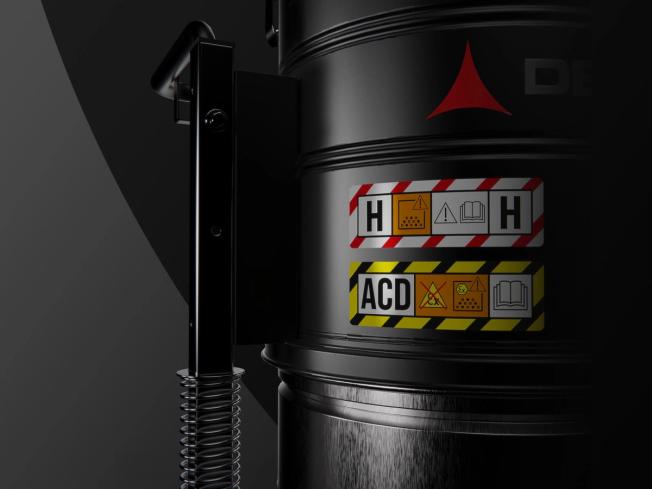 DESIGNED FOR COMBUSTIBLE DUST