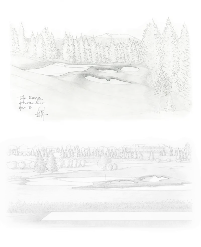 Golf Course Sketches