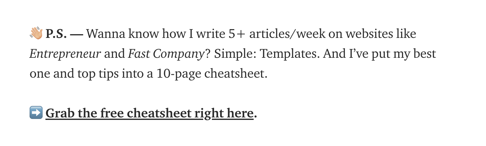 how to write a medium article
