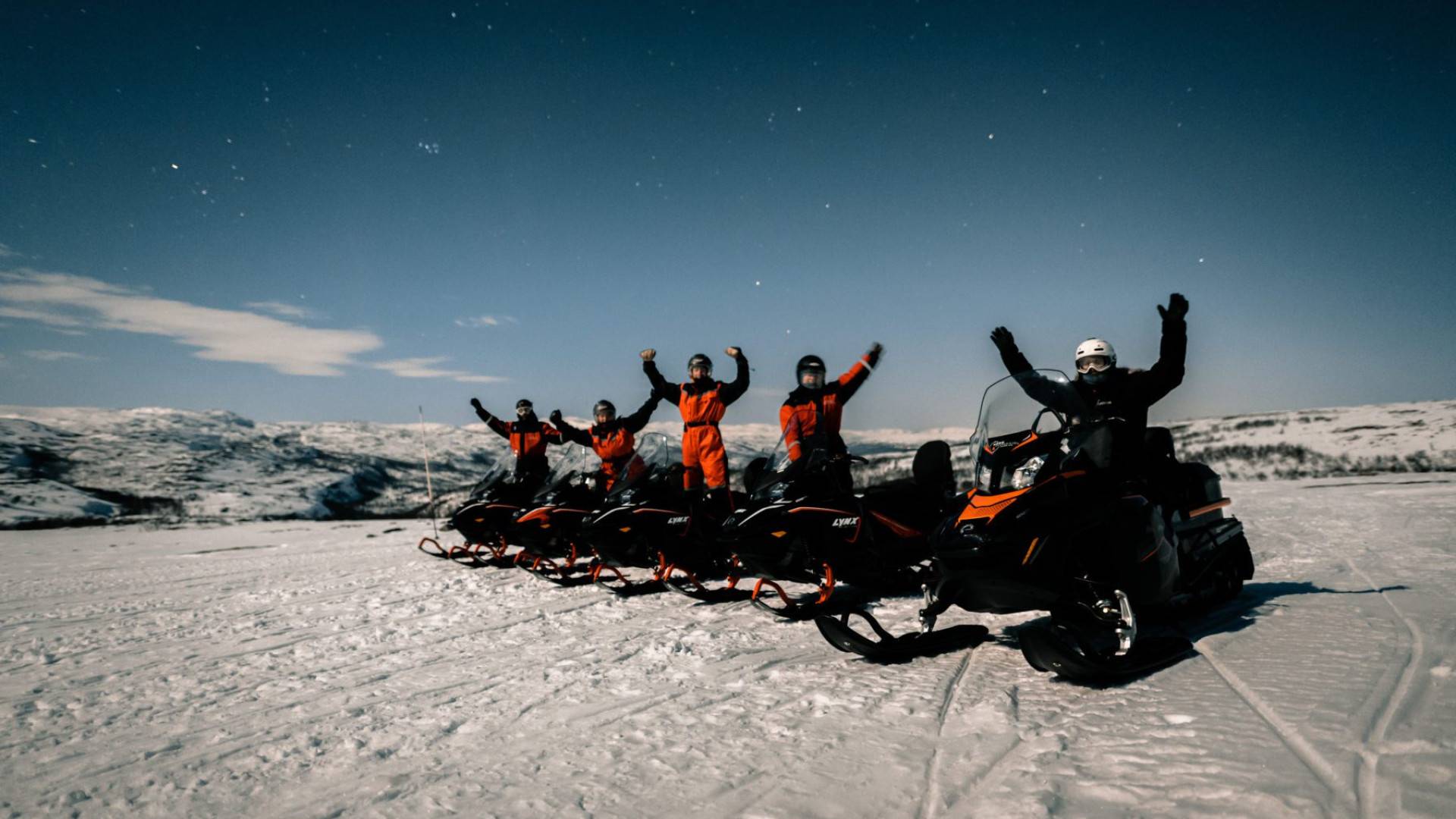 Northern Lights by Snowmobile – 3