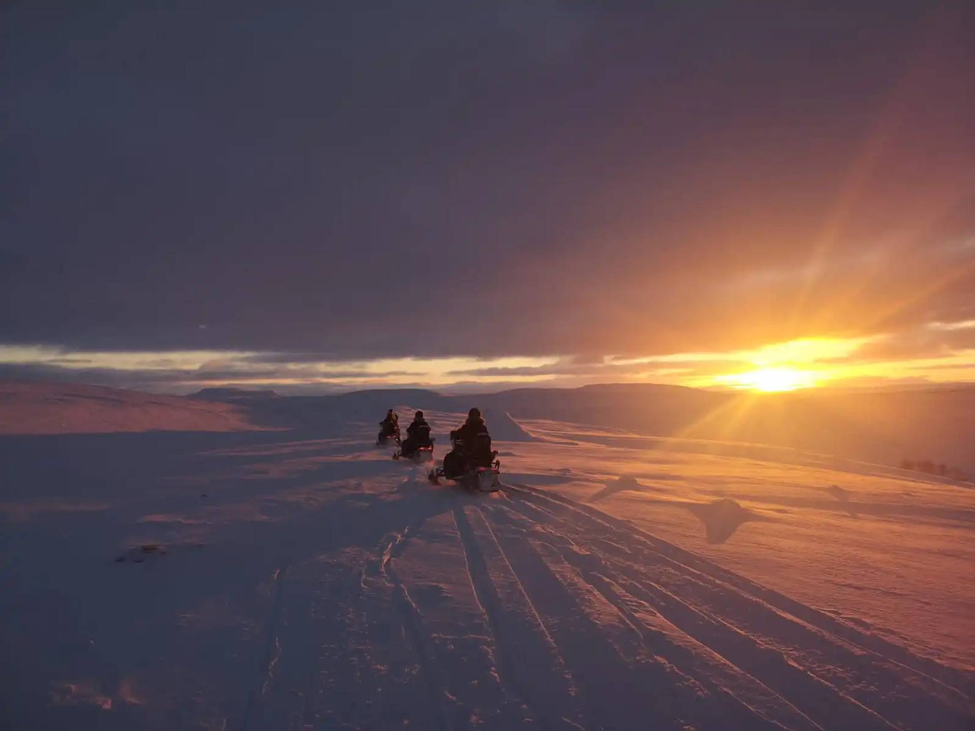 Ride Into the Arctic on Your Snowmobile!