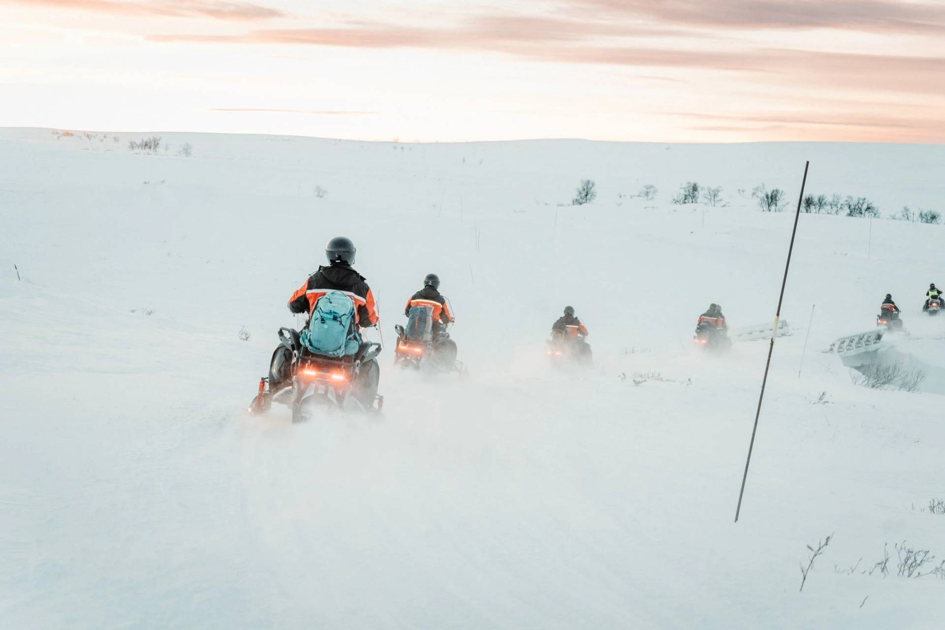 Feel the Snowmobile Rush!