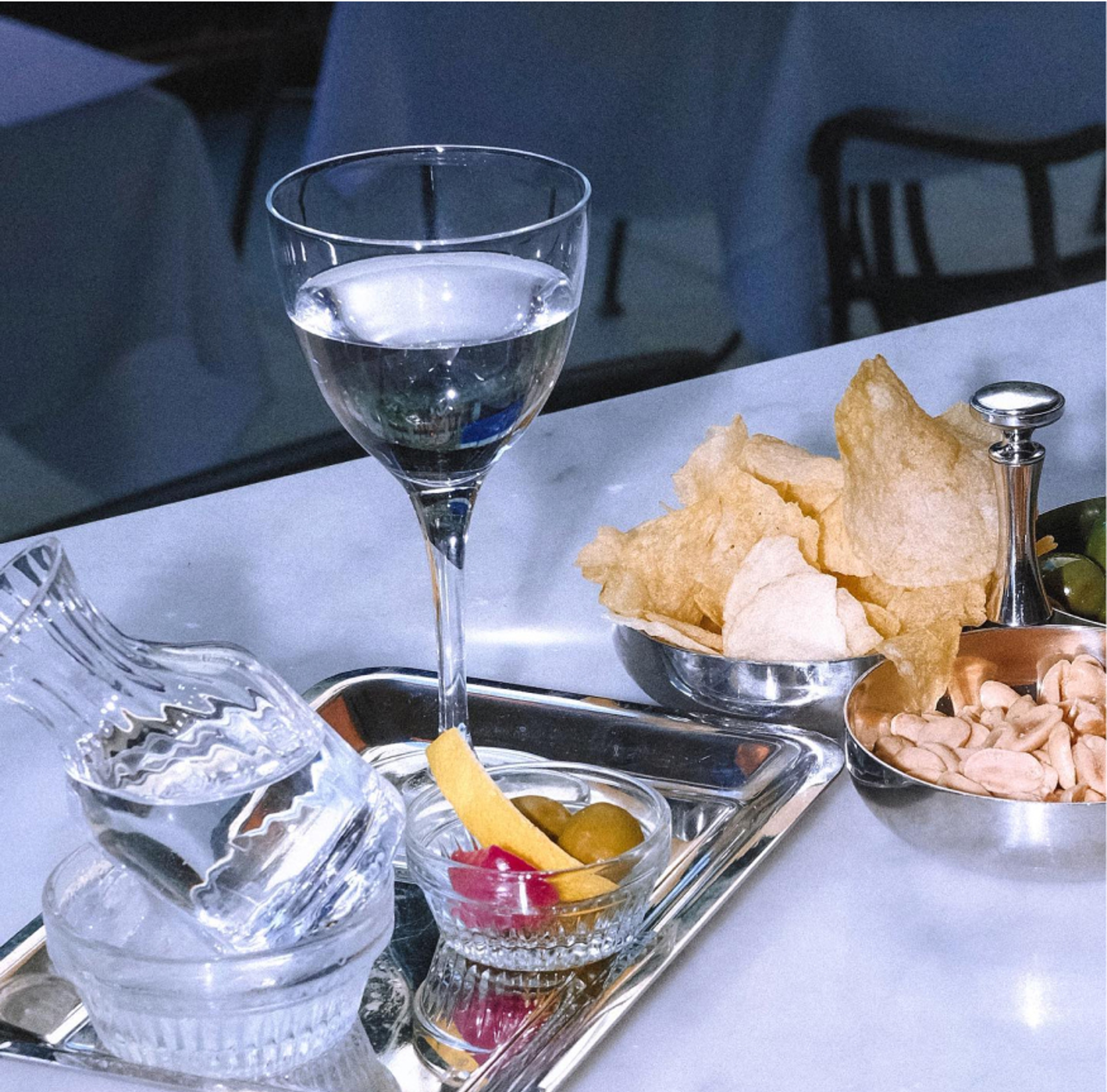 body martini set on table