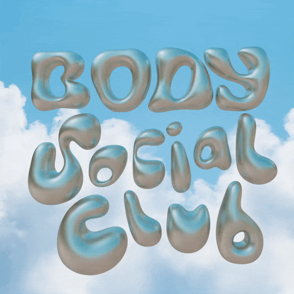 body social club logo on clouds