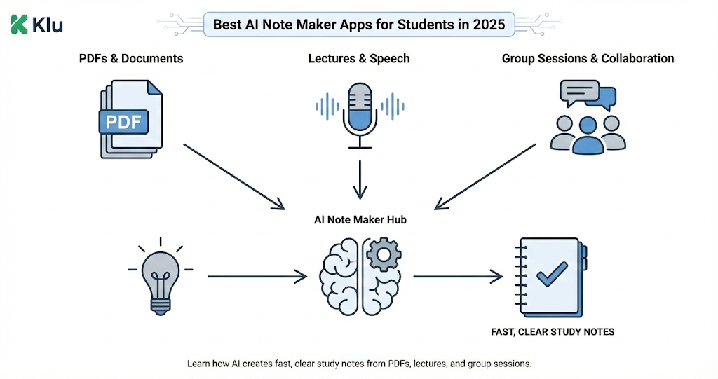 Best AI Note Maker Apps for Students in 2025
