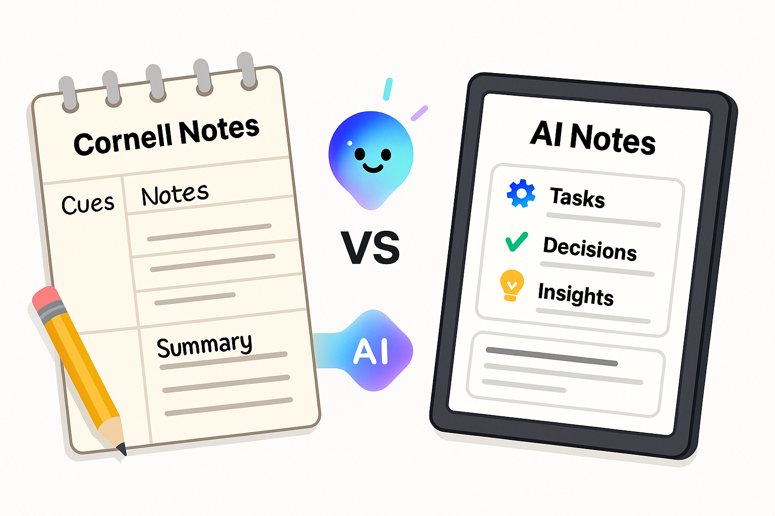 Cornell Notes vs AI Notes: Which Method Works for Teams?