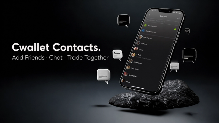 Cwallet Contacts.: Where Crypto Meets Community and Conversation
