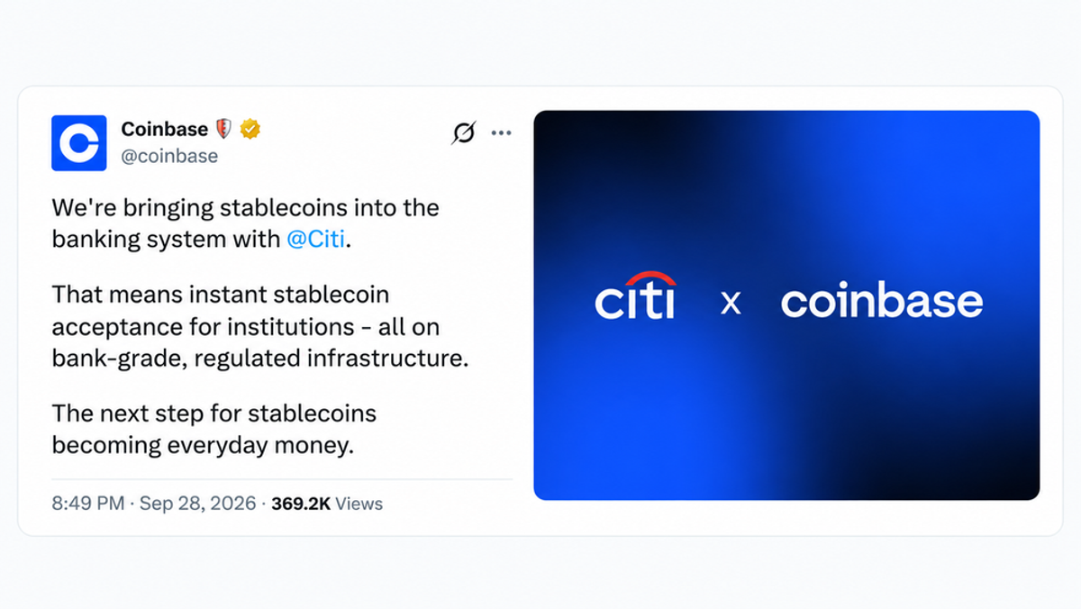 Official Announcement from Coinbase
