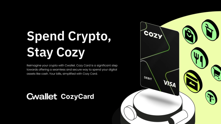 Cwallet Cozy Card | Pay your Bills with Crypto