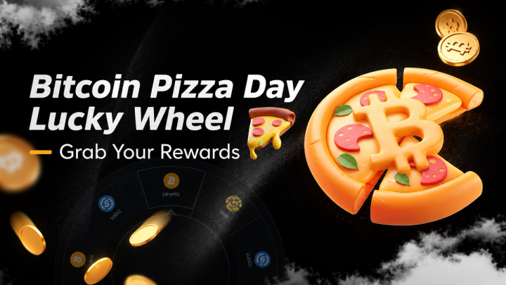 Every Spin Wins: Celebrate Bitcoin Pizza Day with Cwallet Lucky Wheel