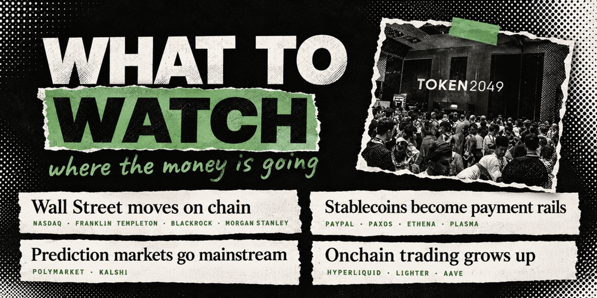 What to Watch on TOKEN2049 in 2026