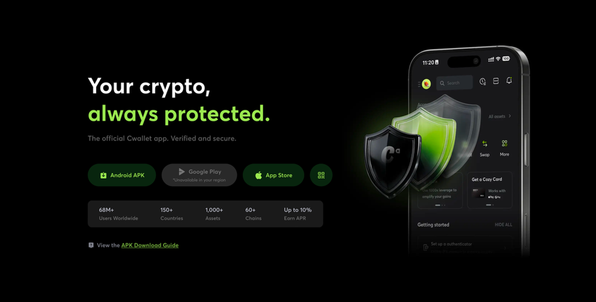 Cwallet: Your Crypto, Always Protected.