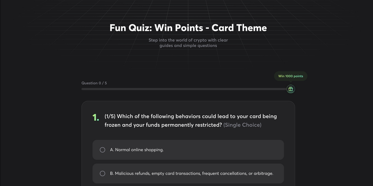 Fun Quiz on Cwallet