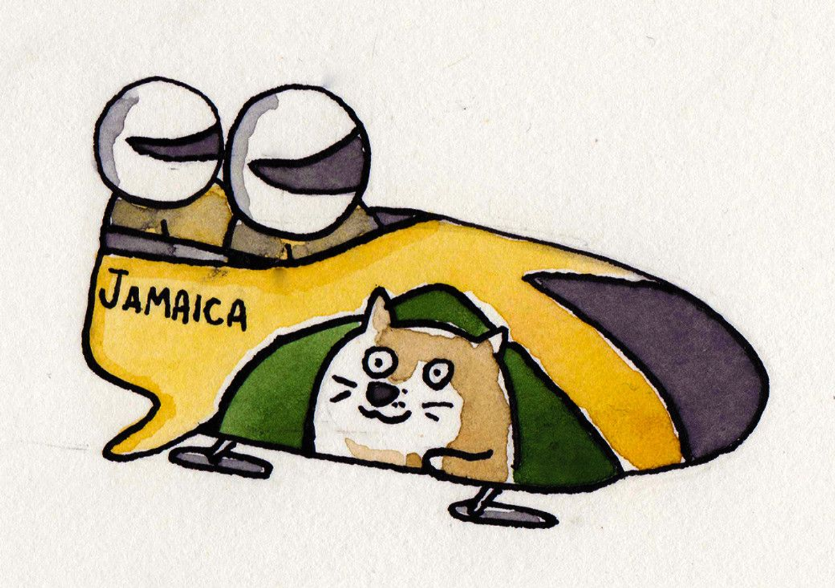 Jamaican bobsled team gives $DOGE's unique culture