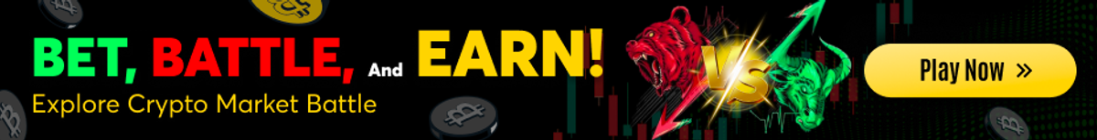 Market Battle, bet the crypto market price with other traders