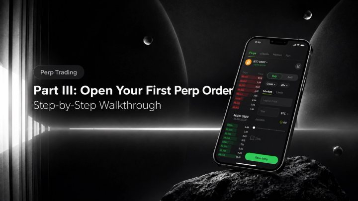 Perp Trading with Cwallet | How to Open Your First Order Step by Step