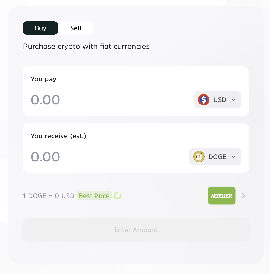 buy $DOGE on Cwallet