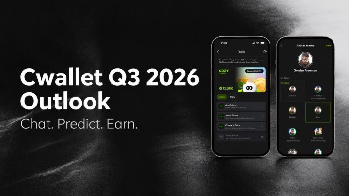 Ready to Chat, Predict, and Earn? See What's Landing in Cwallet Q3