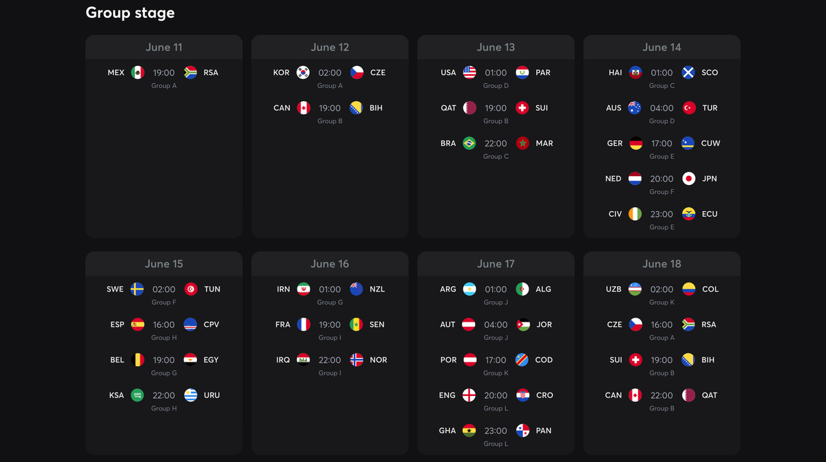 Make 1 Group Stage Prediction EVERY DAY to Earn Points