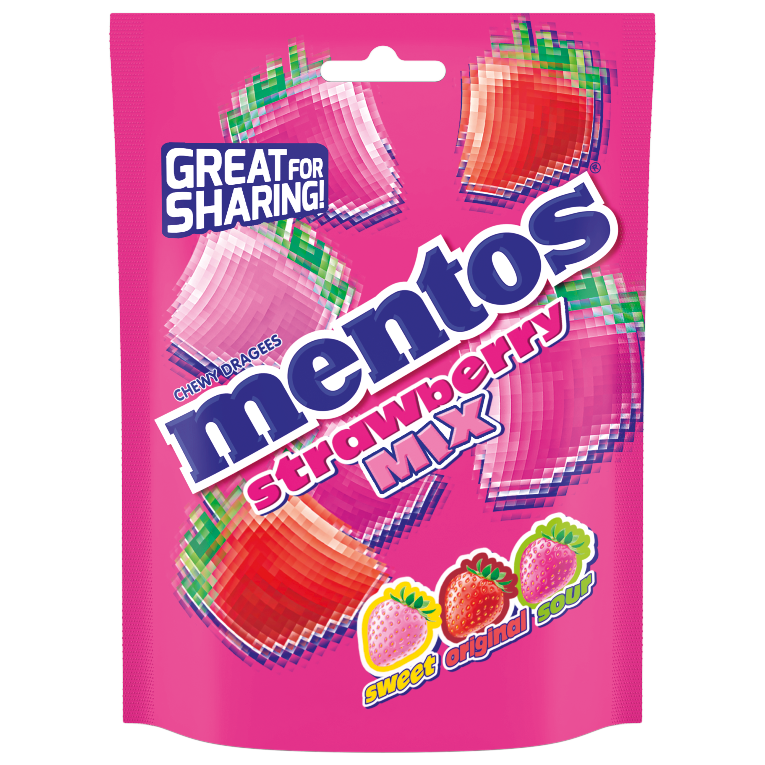 Mentos Strawberry Mix