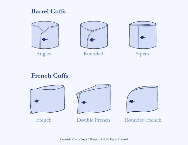 A variation of shirt cuffs