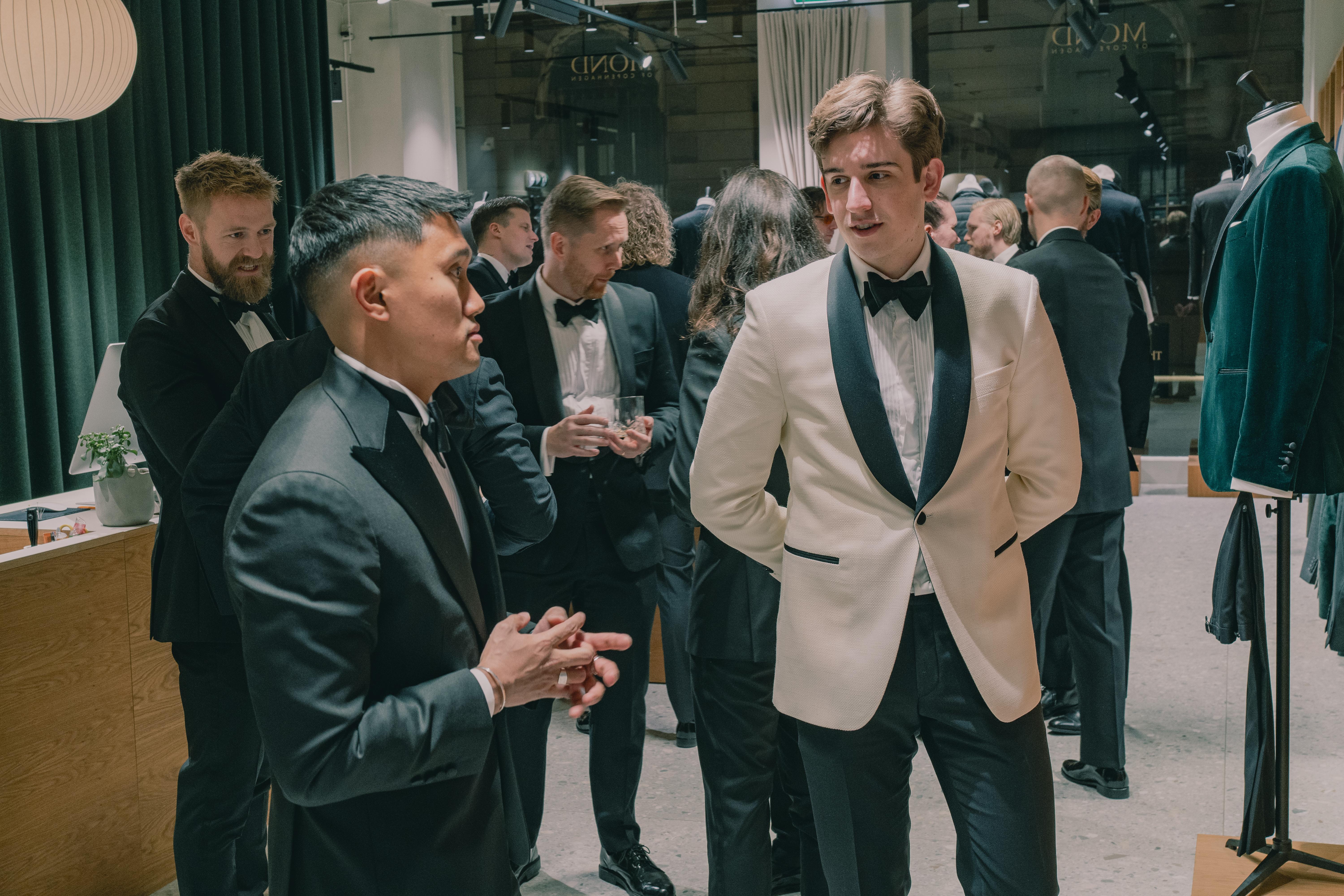 Two well dressed men