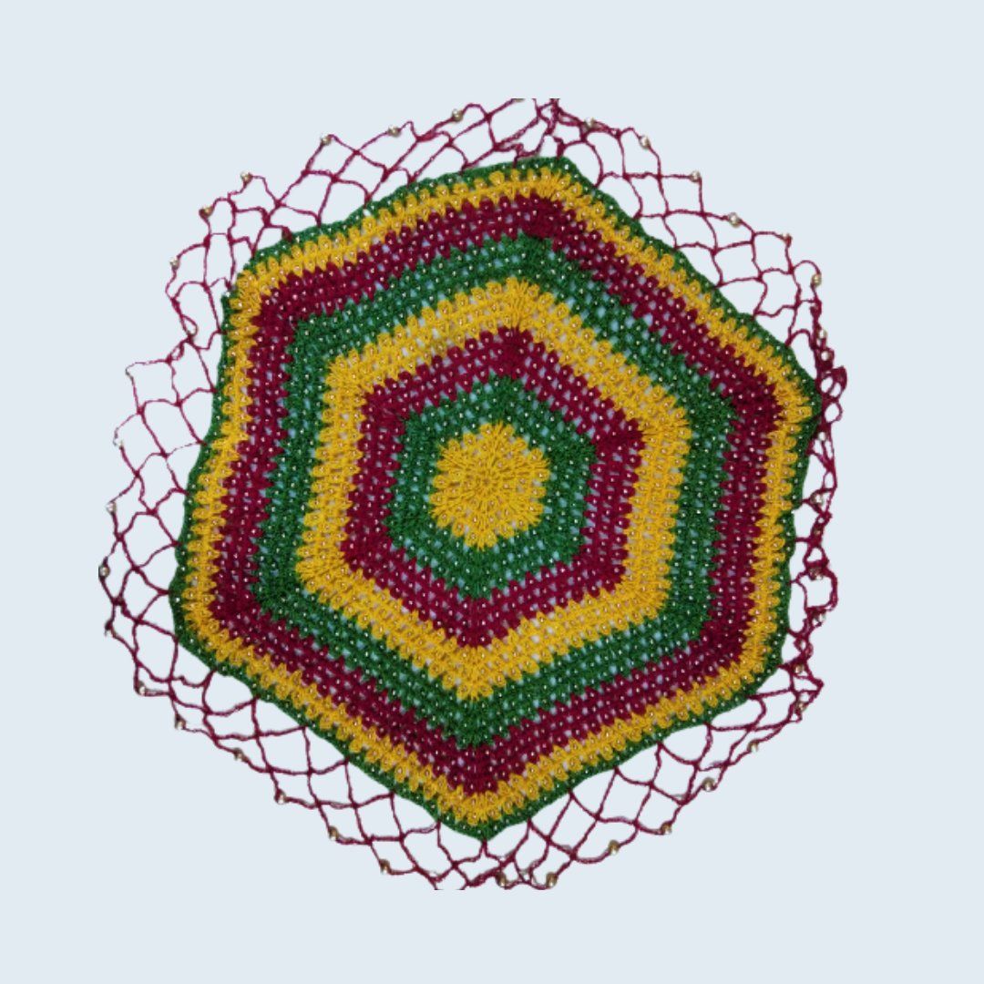Puja-Thali-Multicolor — size & dimensions