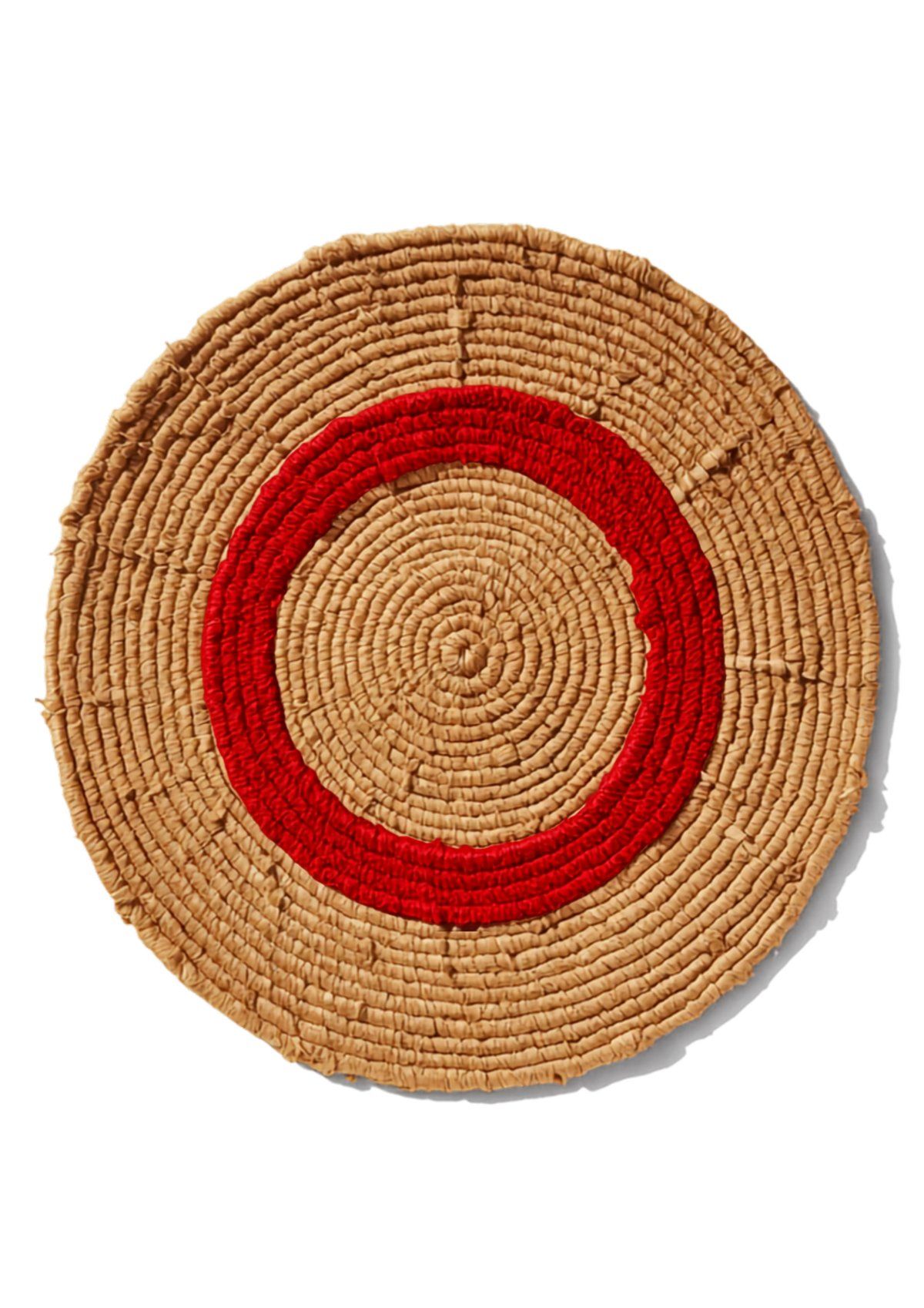 Red circle center border — hero shot