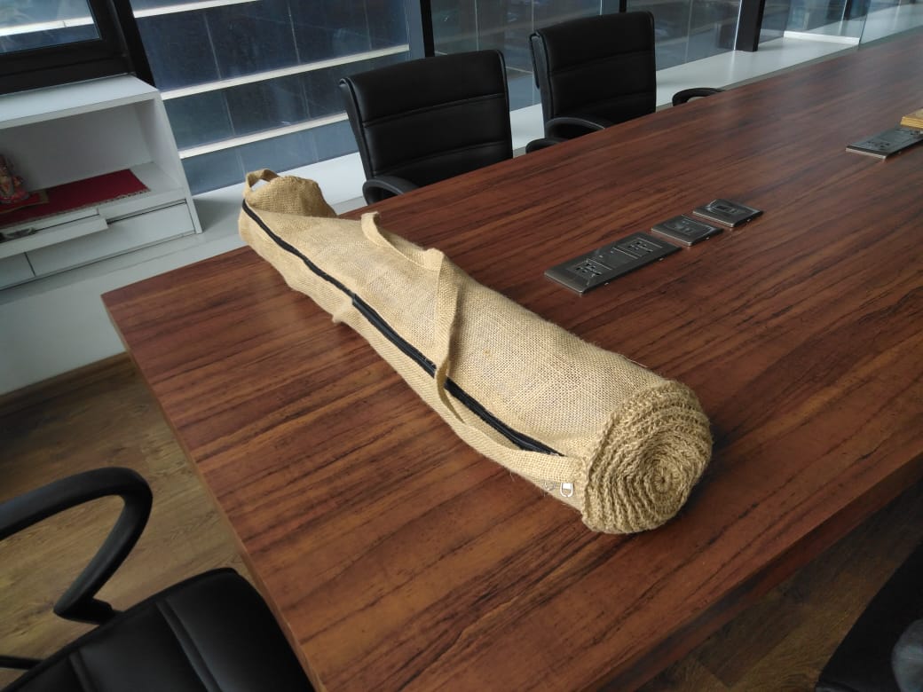 Yoga Mat Cover - Chained — size & dimensions