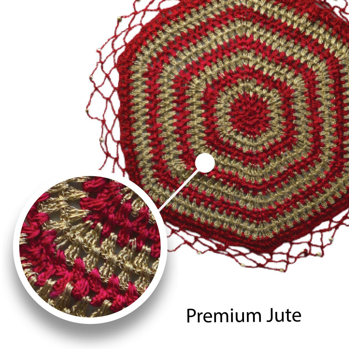 Red Thali Cover — size & dimensions