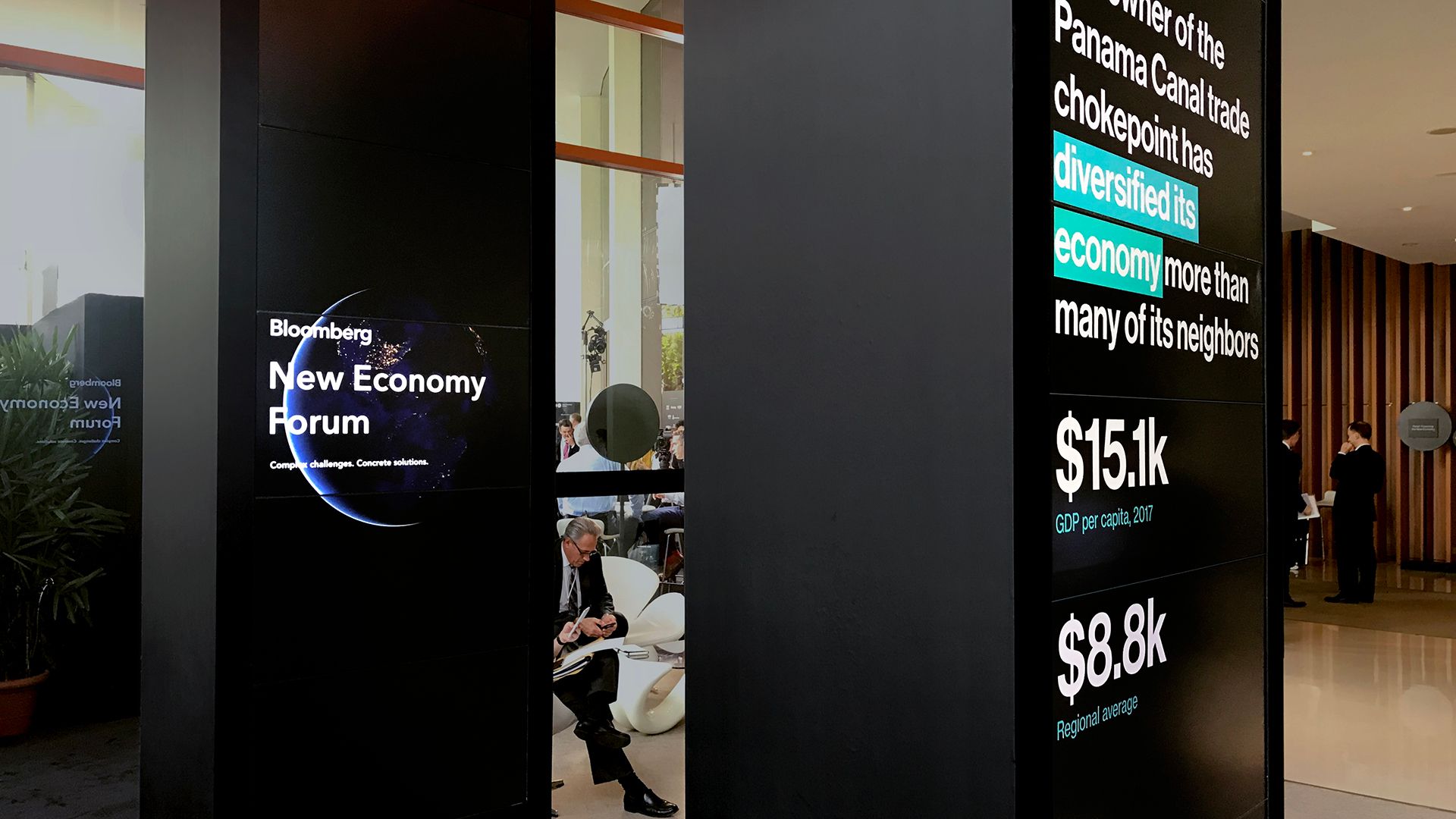 Bloomberg New Economy Forum 2018